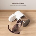 Automatic Cat Feeders, 3L Timed Cat Dry Food Dispenser, Dual Power Supply, Programmable Portion Size, 1-6 Meals Per Day, Auto Pet Feeder for Cats and Small Dogs - Image 7