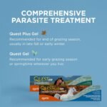 Quest Plus Gel Moxidectin/ Praziquantel Horse Dewormer, Late Grazing Season recommended for Horses and Ponies 6 months and older, 0.5oz Sure-Dial Syringe - Image 9