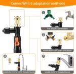 Gravel Vacuum for Aquarium Water Changer Fish Tank Cleaning Tools,Siphon Universal Quick Pump Aquarium Water Changing (30ft) - Image 5