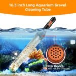 Gravel Vacuum for Aquarium Water Changer Fish Tank Cleaning Tools,Siphon Universal Quick Pump Aquarium Water Changing (30ft) - Image 6