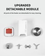 PETKIT Automatic Pet Feeder, 3L WiFi Cat Dog Feeder, Schedule Feeding Pet Food Dispenser for Cats and Dogs with 304 Stainless Steel Feeding Bowl, Up to 10 Meals per Day, USB Cable/App Control - Image 9