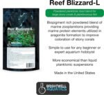 Brightwell Aquatics Reef Blizzard L - Powder Planktonic Food Blend to Feed Large Stony Corals & Planktivorous Fish, 50-g - Image 3