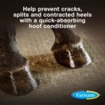 Farnam Horseshoer's Secret Deep-Penetrating Hoof Oil for Horses, Conditions Dry Hooves and Prevents Cracks, Splits and Contracted Heels, Contains Avocado Oil, 32 Oz. - Image 3