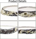 Tfwadmx Reptile Water Bowl Reptile Feeding Dish Reptile Feeder Food and Water Bearded Dragon Food Dish for Turtles, Tortoises, Snakes, Lizards, Geckos, Chameleons - Image 5