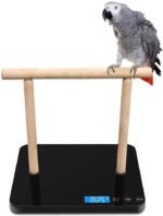 Digital Pet Bird Scale, Parrot Training Weight Scale with Perch, 0.05 Ounce Accuracy,70 Ounce Capacity, Easy Clean Black Glass Platform Suitable for Parrot and Macaws - Image 8