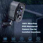 Wireless Indoor Security Cameras,1080P Battery Powered Outdoor AI Motion Detection WiFi Home Camera with Siren, Spotlight, Color Night Vision,2-Way Talk, SD/Cloud Storage - Image 3