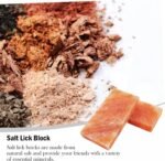 kathson Himalayan Salt Blocks for Horses Animal Salt Lick Brick Natural Mineral Pink Salt Licks for Horse Deer Cattle Sheep and Other Livestock (1 Pcs | 8 x 4 x1 Inches) - Image 6
