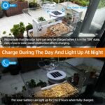 Window Bird Feeder with Solar Light, High Transparency, Weatherproof and Durable Outdoor Decor, Bird Watching Gift for Elderly, Families and Gardener, Entertainment for Cats - Image 3