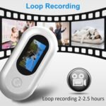 ehomful HD 1080P Cat Camera Collar with Video Record Wireless Mini Sport Cam,Small Action Cameras,Body Camera for Pet Supplies/Stuff,Outdoor/Inoor Birthday Gift no WiFi - Image 6