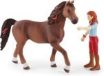 Schleich Horse Club Ride Out 40-Piece Playset Horse Gifts for Girls & Boys Ages 5+ with 4 Horse Rider Girls, 4 Horse Toys and Horse-Riding Accessories - Image 5