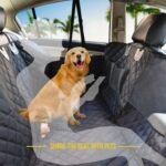 Vailge Dog Seat Cover for Back Seat, 100% Waterproof Dog Car Seat Covers with Mesh Window, Scratch Prevent Antinslip Dog Car Hammock, Car Seat Covers for Dogs, Dog Backseat Cover,Standard - Image 9