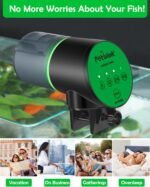 Automatic Fish Feeder for Aquarium - Auto Fish Food Dispenser Battery Operated Vacation Timer Fish Feeder Automatic Dispenser with 2 AAA Batteries Included - Image 8