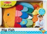 Melissa & Doug Flip Fish Soft Baby Toy Sensory Tummy Time Toys, Soft Fabric Tag Toy For Babies, Infants - Image 4