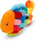 Melissa & Doug Flip Fish Soft Baby Toy Sensory Tummy Time Toys, Soft Fabric Tag Toy For Babies, Infants - Image 5