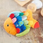 Melissa & Doug Flip Fish Soft Baby Toy Sensory Tummy Time Toys, Soft Fabric Tag Toy For Babies, Infants - Image 9