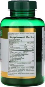 Nature's Bounty Fish Oil, Supports Heart Health, 2400mg, Coated Softgels, 90 Ct. - Image 3