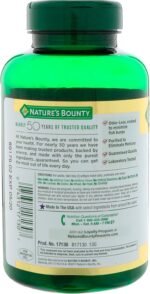Nature's Bounty Fish Oil, Supports Heart Health, 2400mg, Coated Softgels, 90 Ct. - Image 4