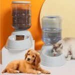 Automatic Dog Feeder and Water Dispenser Set for Large Dogs, 3 Gallon Gravity Dog Cat Food and Water Dispenser Set with Pet Food Bowl,Large Dog Food Water Dispenser Station - Image 7