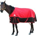 Surcingle Turnout Blankets for Horse,1680D Winter Waterproof Horse Trunout Blanket, 400g / 14oz Warm Cotton Filling Liner, Medium Weight Waterproof Horse Blanket (US 72 in(EU 135 cm)) - Image 3