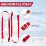 Surcingle Turnout Blankets for Horse,1680D Winter Waterproof Horse Trunout Blanket, 400g / 14oz Warm Cotton Filling Liner, Medium Weight Waterproof Horse Blanket (US 72 in(EU 135 cm)) - Image 7