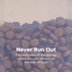 Remington WeatherPro Airtight Dog Food Storage Container, Up to 22 lbs, Attachable Wheels, For Dog Cat Bird and Other Pet Food Storage Bin, Keep Fresh, Translucent Body, Green - Image 9