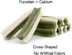 Fuco 051 Fucoidan Dental CHEW for Dogs – Digestive Health, Promotes Healthy Stool & Reduces Odor, Immune Support, Gum Health, Cross-Shaped Chew, Enhanced Palatability, Individually Packaged (7Pcs) - Image 6