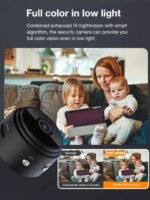senri Mini Security Camera, 1080P HD WiFi Home Indoor Outdoor Camera for Baby/Pet/Nanny, IP Camera Remote Viewing for Security with iOS,Android Phone APP(Video Only) - Image 4
