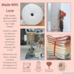 1 Ply 11x12 Inches White Cotton Birdseye Paperless Towel Set of 50 Edging Color Choice- Proudly Made in the USA! - Image 5