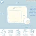 1 Ply 11x12 Inches White Cotton Birdseye Paperless Towel Set of 50 Edging Color Choice- Proudly Made in the USA! - Image 6