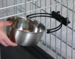 MidWest Homes for Pets Snap'y Fit Stainless Steel Food Bowl / Pet Bowl, 1 qt. for Dogs & Cats, Silver - Image 3