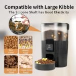 Automatic Cat Feeder, WiFi Pet Feeder for cat/Dog Compatible with Alexa & Echo, 15 Cup Timed Cat Food Dispenser for Remote Feeding, up to 10 Meals Per Day with APP Control - Image 7