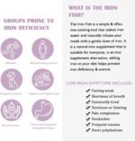 Iron Fish 2 Pack - A Natural Source of Iron, Cooking Tool to Add Safe Iron to Food and Water, Iron Supplement Alternative Suitable For Vegans, Athletes, Pregnant Women - Image 3