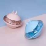 Interactive Treat Dispensing Dog Toys, UFO Shaped Dog Interactive Toys for Boredom, Rotating Food Puzzle for Dogs and Puppies, Dog Enrichment Toys and Treat Dispenser for Pets (Blue) - Image 8