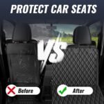 100% Waterproof Dog Car Seat Cover for Back Seat, Large Hammock and Pet Protector, Suitable for Small and Large Dogs, Cars, Trucks, SUVs,Standard - Image 5