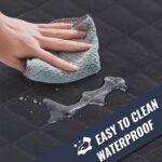 100% Waterproof Dog Car Seat Cover for Back Seat, Large Hammock and Pet Protector, Suitable for Small and Large Dogs, Cars, Trucks, SUVs,Standard - Image 6