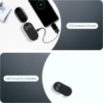 Cat Camera Collar with 8GB SD Card,1080P Dog Tracker Collar Mini Body Camera Action Camera Collar Camera for Pets Dogs Cats Present No WiFi Needed Indoor/Outdoor Black - Image 7