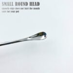 metulip 2Pcs Reptile Food Feeding Spoon Powder Fruit Mixing Stirring Spoon 7.81Inch Stainless Steel Long Handle Spoon fit Crested Gecko Gargoyle Bearded Dragon - Image 5