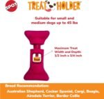 SPOT Treat Holder- Safety Device Bully Stick Holder & Yak Cheese Holder for Small and Medium Dogs, to Help Prevent Choking, 4.5in - Image 5