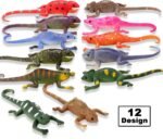 12 Pack Lizard Animal Figurines,6" Color-Changeable and Stretchy Reptile Toy Set,for Themed Parties,Goodie Bag Fillers, Carnival Prizes - Image 7