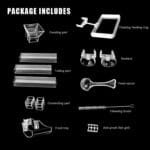 Aquarium Fish Shrimp Feeding Dish Set, Transparent Shrimp Feeding Tube, Fish Tank Feeding Supplies with Feeding Ring Cleaning Brush Aquarium Fish Tank Feeder - Image 3