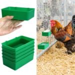 5 Pcs Bird Feeder for Cage, Small Bird Food Bowls for Cage, Bird Cage Accessories for Budgies Cockatiel Lovebird Small Birds Canary Finch - Image 7