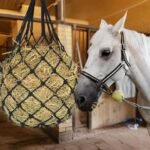2PCS Hay Net for Horses,Slow Feed Hay Bag for Horses Goat Sheep,Hanging Hay Feeder Bag for Horses Stable Stall Paddock Rest Toy - Image 8