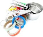 Pullable Parrots Pots and Bagel Toys, Bird Stainless Steel Cup and Cardboard Ring Toys for Medium and Large Parrot Amazons Mini Macaws African Greys Cockatoos Eclectus Guaker - Image 7