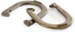 Franklin Sports Horseshoe Set - Cast iron Horseshoes and Steel Stakes - Official Size and Weight - Perfect for Yard and Beach - Recreational - Image 6