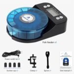 Automatic Fish Feeder for Aquarium - 2024 Upgraded Rechargeable and Precision Fish Feeder Auto Dispenser for Betta Fish & Turtle, Moisture & Proof Vacation Self Feeding(Memory Function) - Image 9