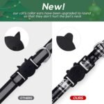 LLHK 4 Pack Christmas Cat Collars with Bow Tie and Bell,Breakaway Kitten Collar for Girl Boy Cats,Adjustable 7-12inch, for Kitty Kitten Adult Cats,Pet Supplies,Stuff,Accessories - Image 4