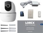 Lorex 4MP Pan & Tilt Indoor Smart Security Camera - Wireless 2K Wi-Fi Camera with Person Detection, Privacy Mode, 2-Way Talk, Smart Home Compatibility, 360° Pan/Tilt View - Free 16GB Micro SD - Image 7