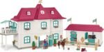 schleich HORSE CLUB — Lakeside Country House and Stable Horse Play Set, 192 Piece Detailed Doll House and Horse Toy Accessories for Girls and Boys Ages 5+ - Image 8