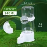 Pet Bird Water Feeder, Automatic Parrot Feeder for Parakeets, Budgies, Finches, Lovebirds, Canaries - Image 3