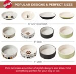 SPOT I Love Dogs Dish -Round Ceramic Food/Water Bowl with High Walls for Pets, Dishwasher Safe, Ideal for Small Dogs, Cats, Reptiles, Large Birds, 5in, 1.75 Cup (14oz) - Image 6